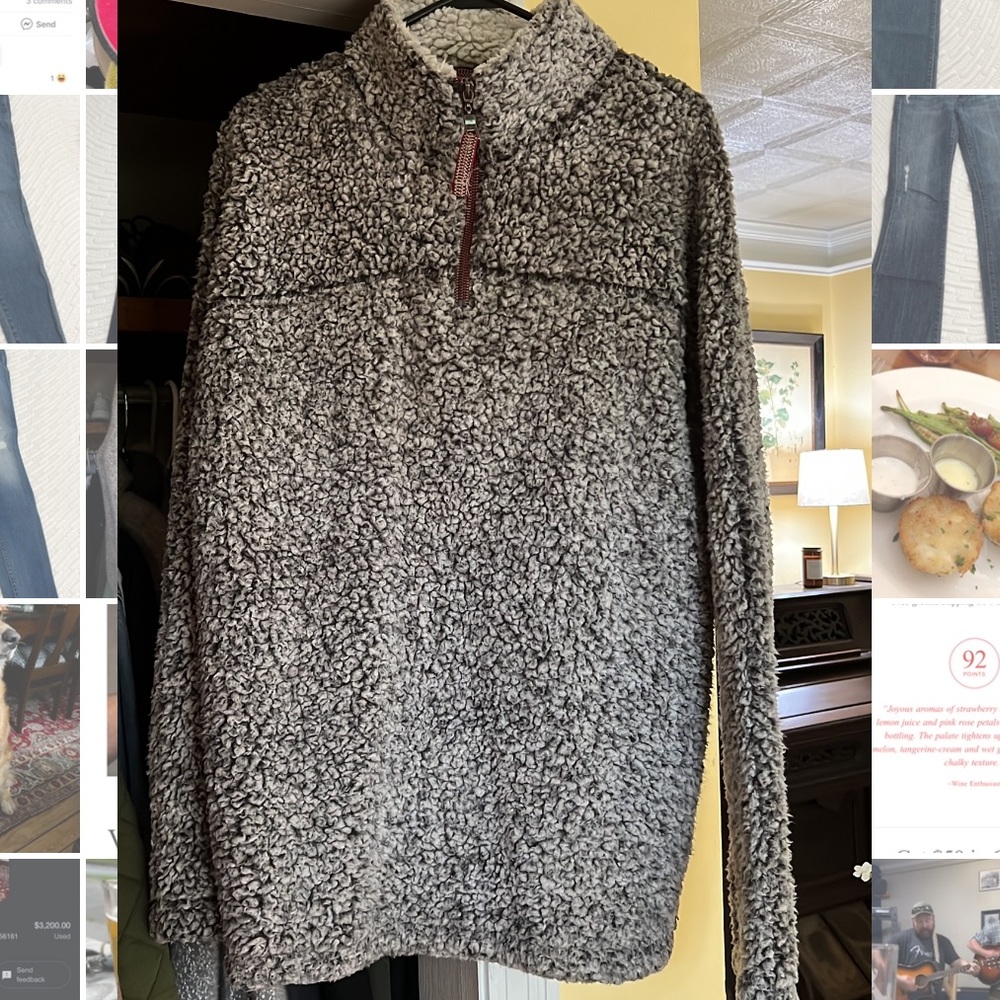 True Grit brand Pullover, Quarter Zip
